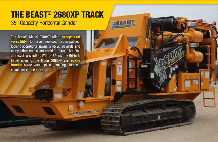 Bandit 2680XP Track Grinders